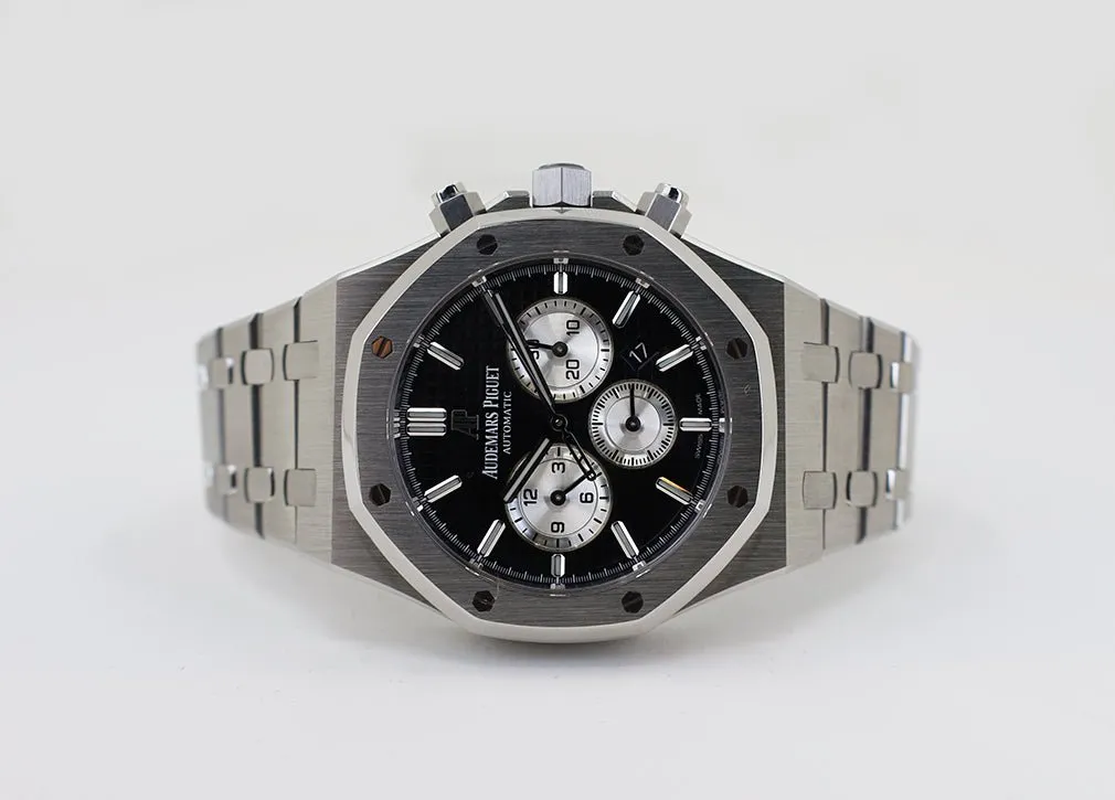 Audemars Piguet Royal Oak Chronograph Watch-Black Dial 41mm-26331ST.OO.1220ST.02