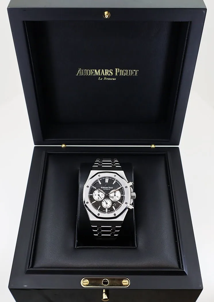 Audemars Piguet Royal Oak Chronograph Watch-Black Dial 41mm-26331ST.OO.1220ST.02