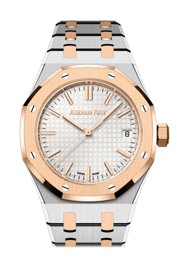 Audemars Piguet Royal Oak Rose Gold Stainless steel Watch 15550SR.OO.1356SR.02