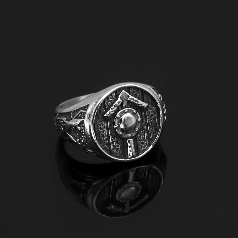 Bague rune nordique | Acier Inoxydable