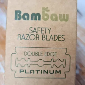 Bambaw safety razor blades