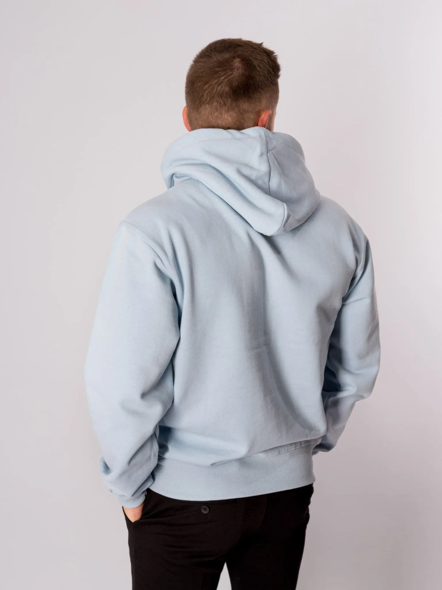 Basic Hoodie - Sky Blå