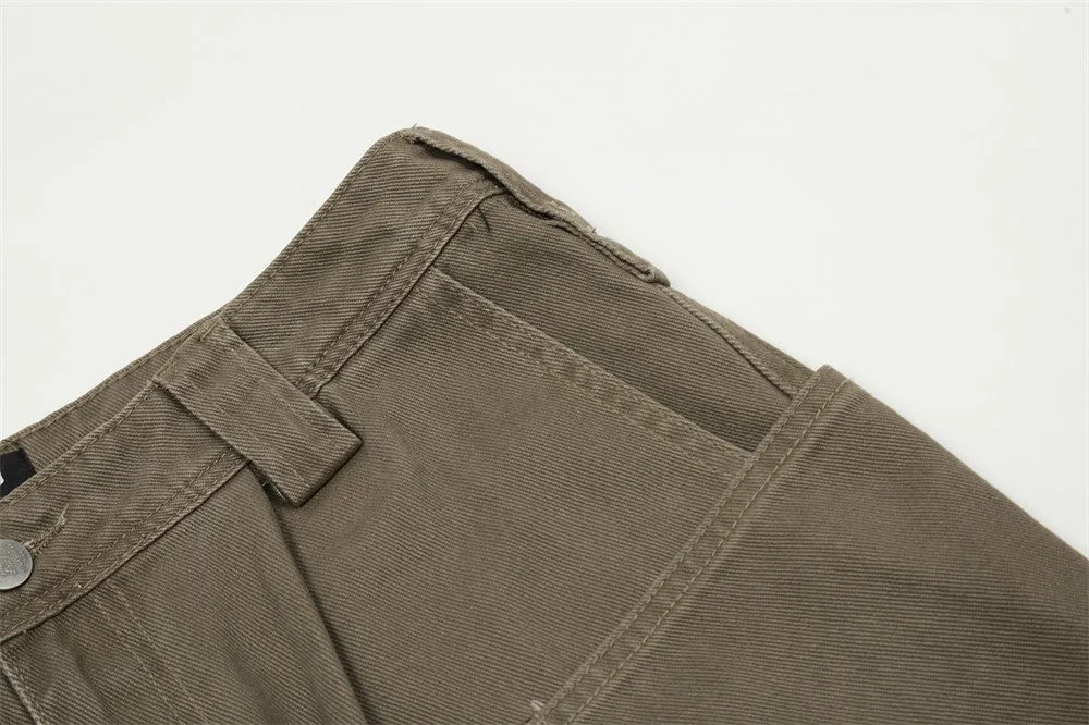 Basic | Vintage American Style Solid Jeans