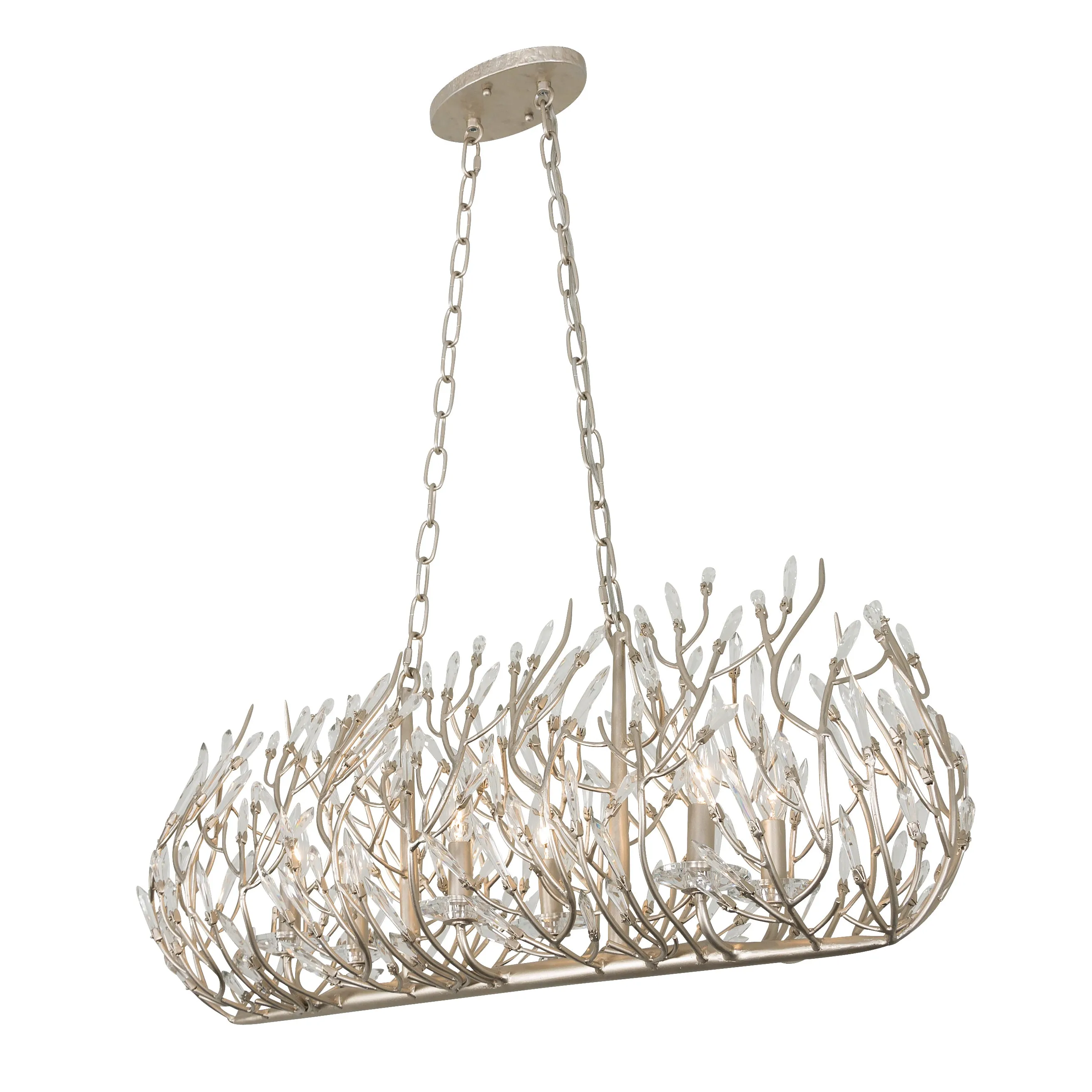 Bask 271N06GD 6-Light Kitchen Island Pendant - Gold Dust