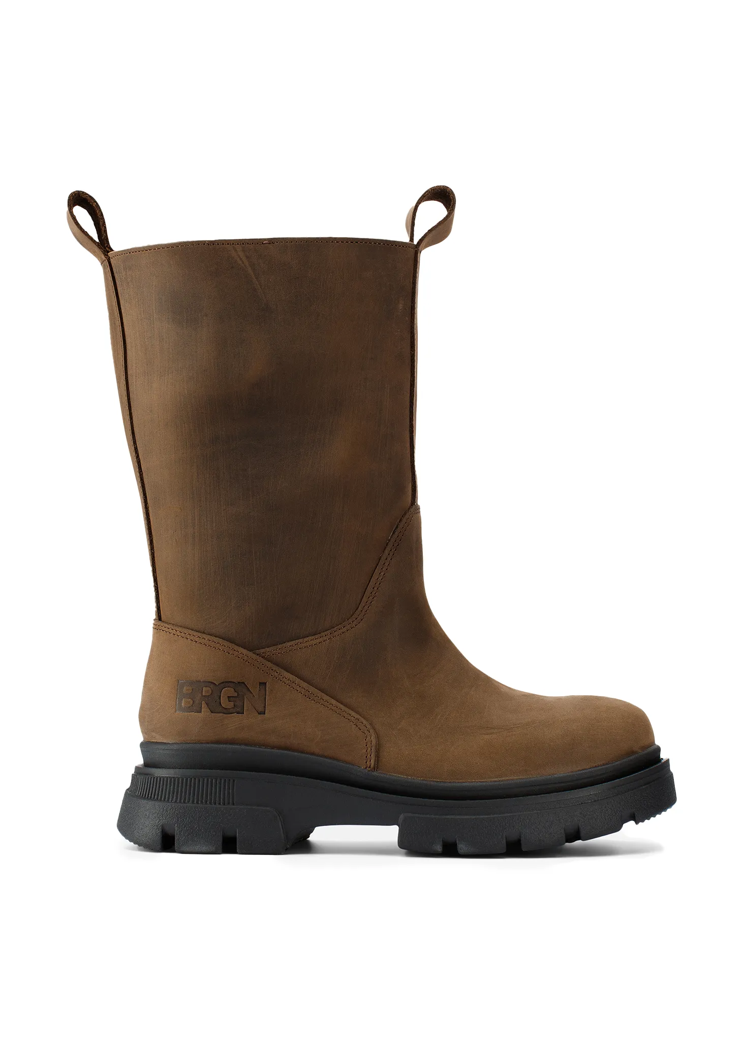 Biker Boots - Brown