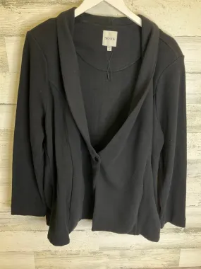 Black Cardigan Nic   Zoe, Size 1x