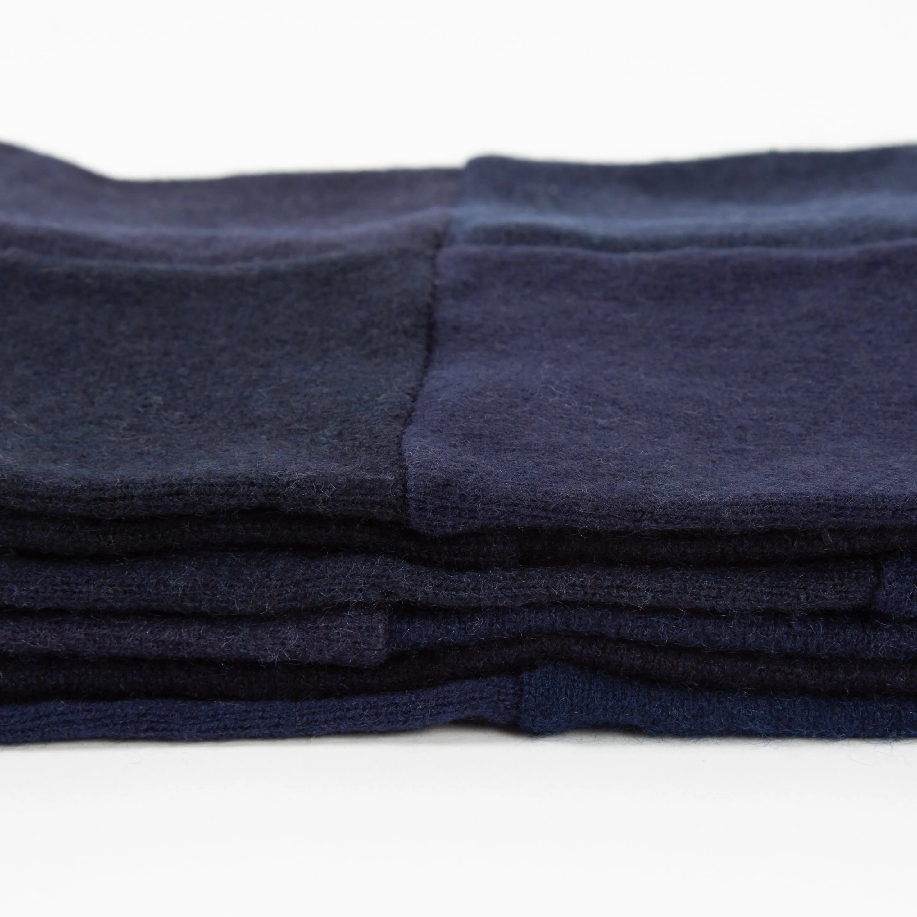 Block Navy Cashmere Neckwarmer