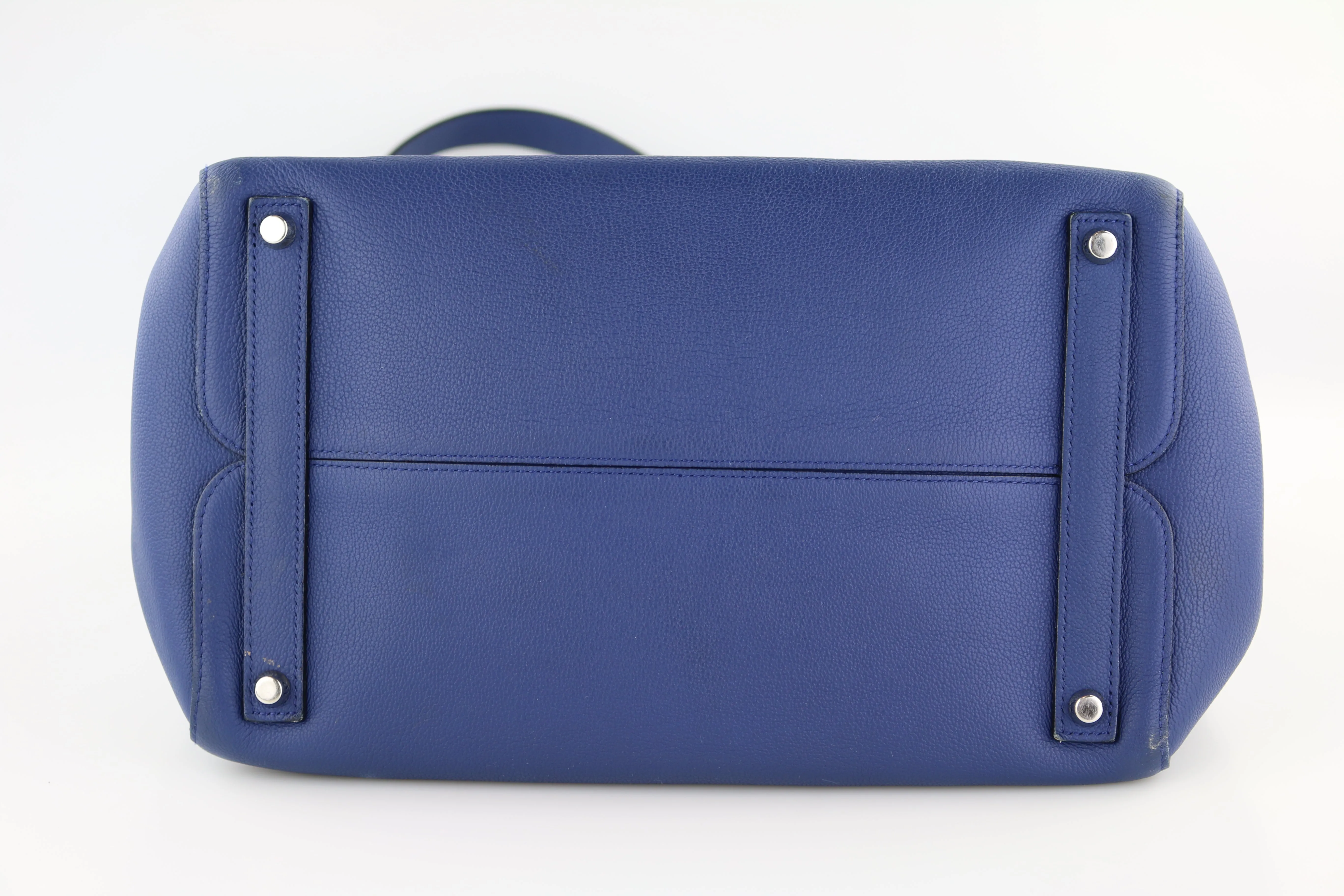 Blue Supple Large Open Bar Tote