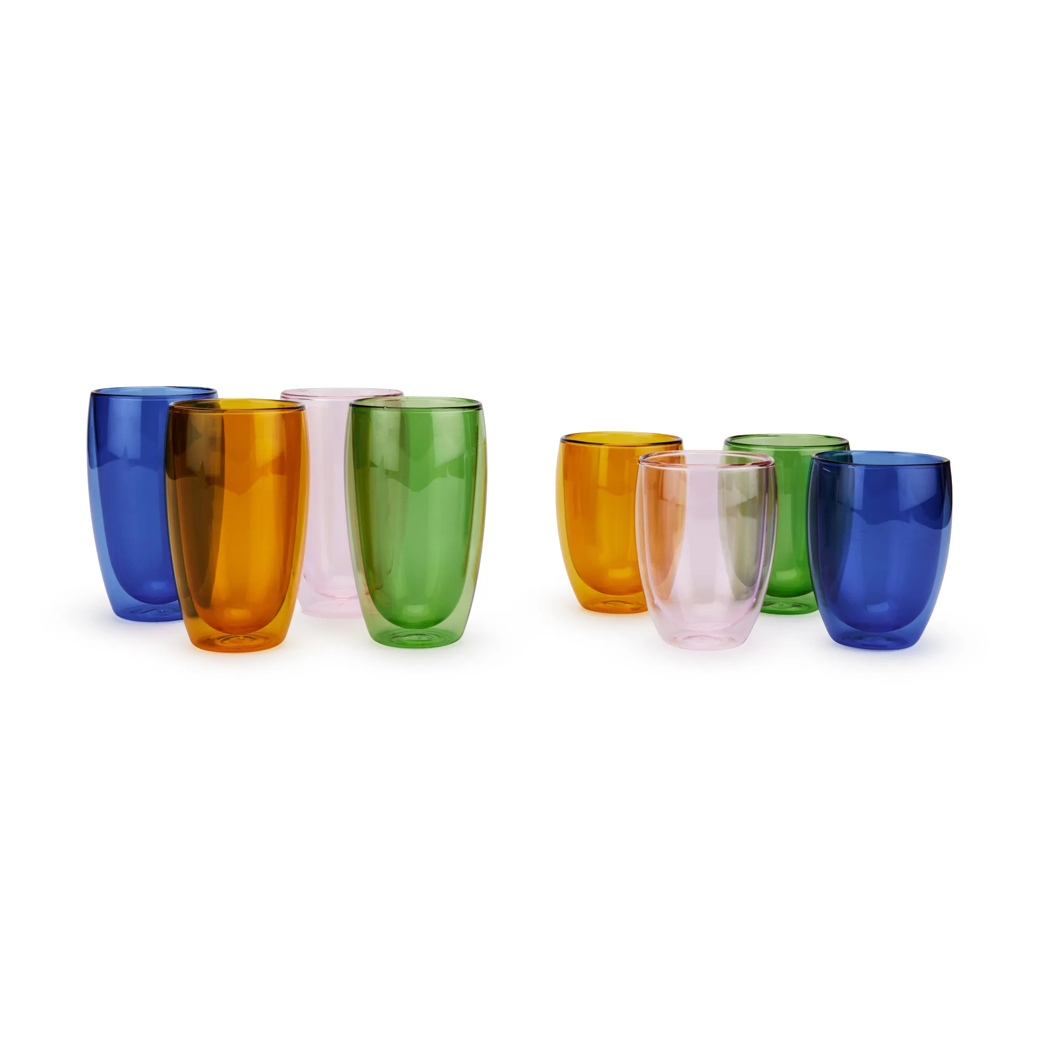 Bodum Pavina Double-Wall Glasses - Set of 4 - Large