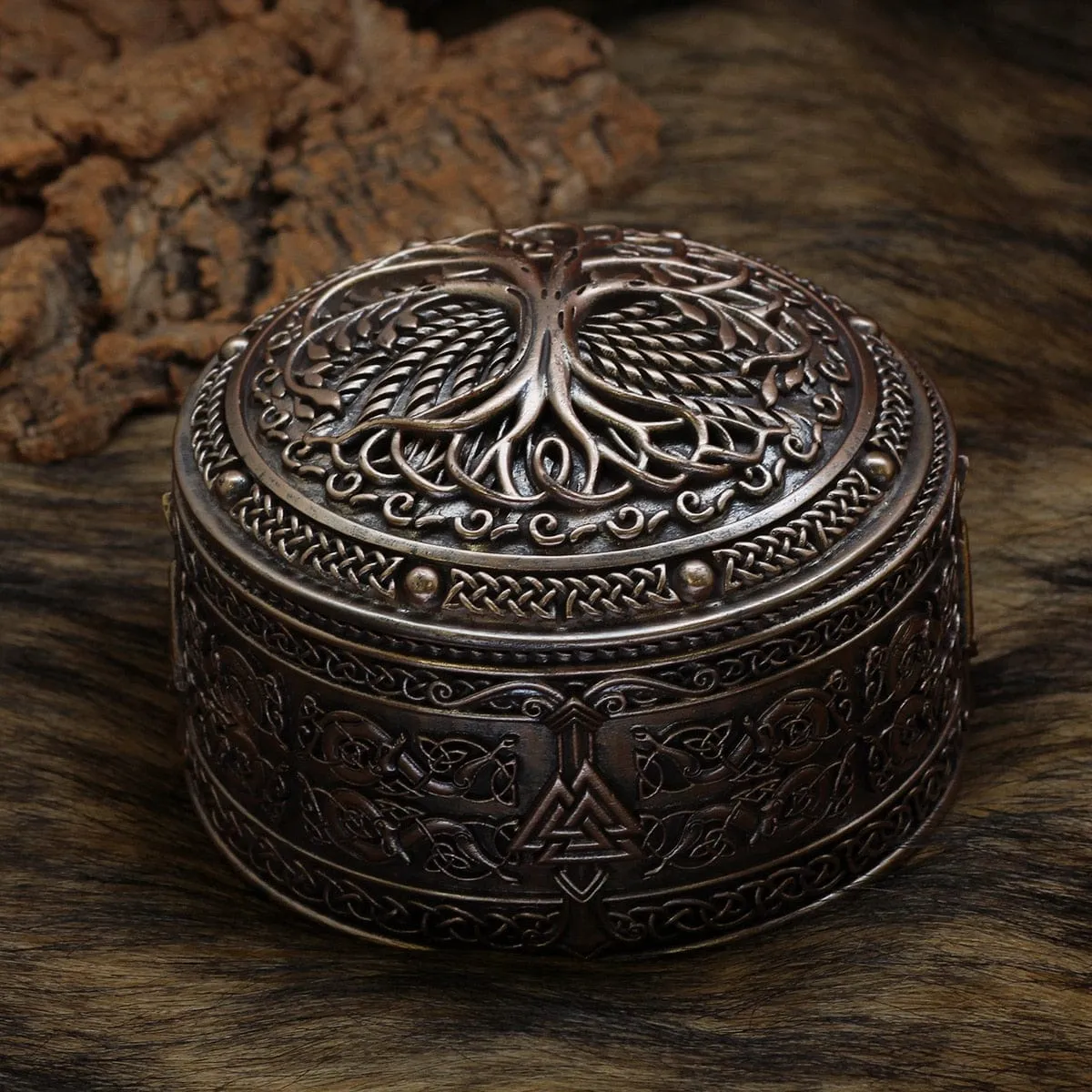 Boite à Bijoux Viking - Yggdrasil