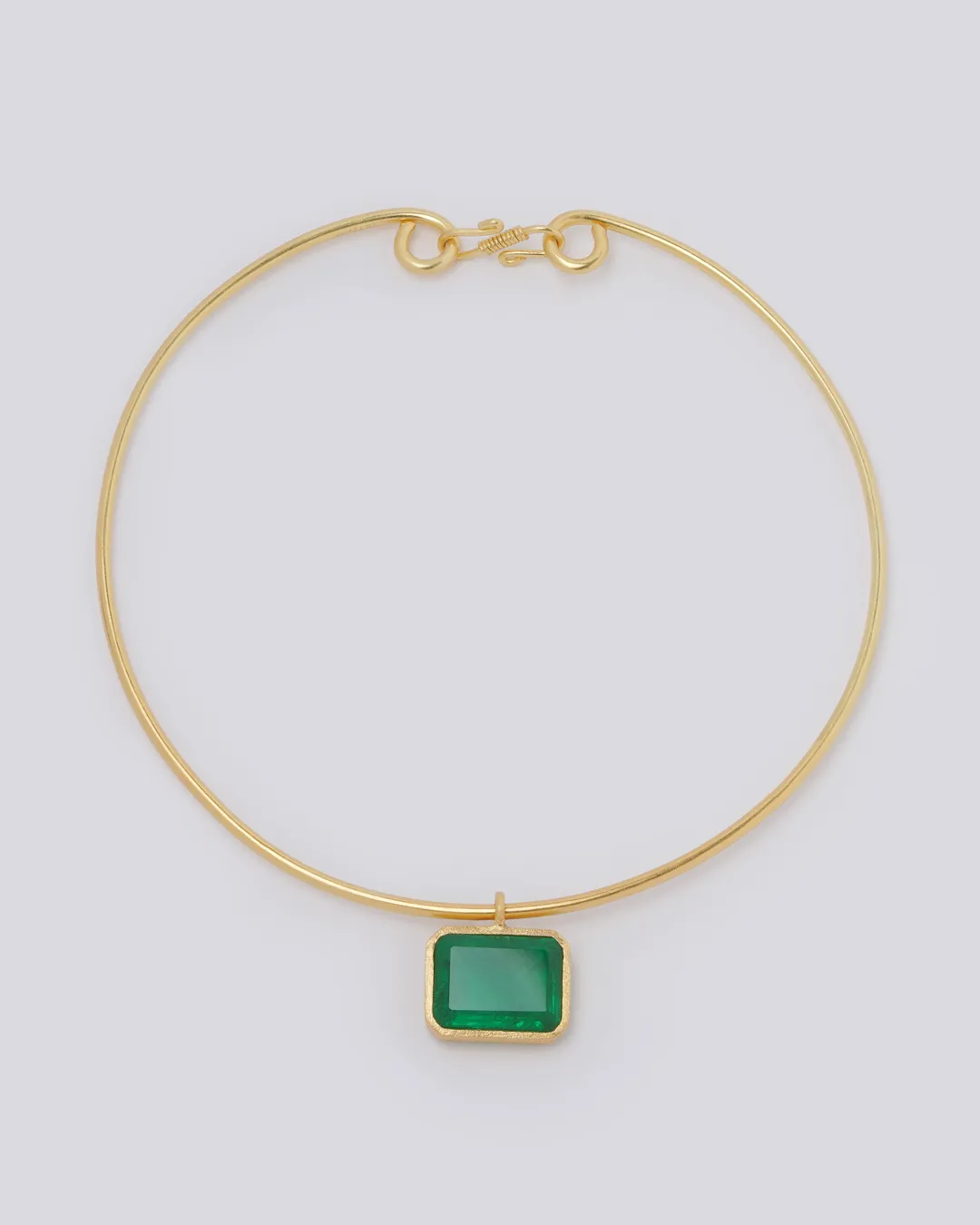 Bolein Green Choker Necklace