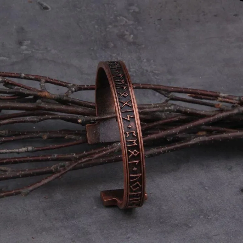 Bracelet runique Viking "Pouvoir d'incantation"