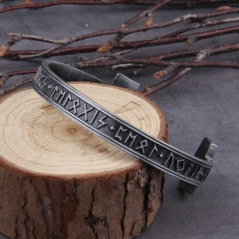 Bracelet runique Viking "Pouvoir d'incantation"