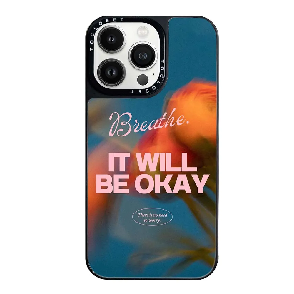 Breathe Designer iPhone 13 Pro Case Cover