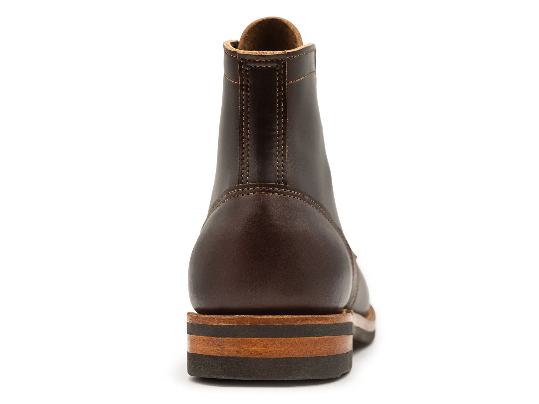 Brown Double Shot (Plain Toe)