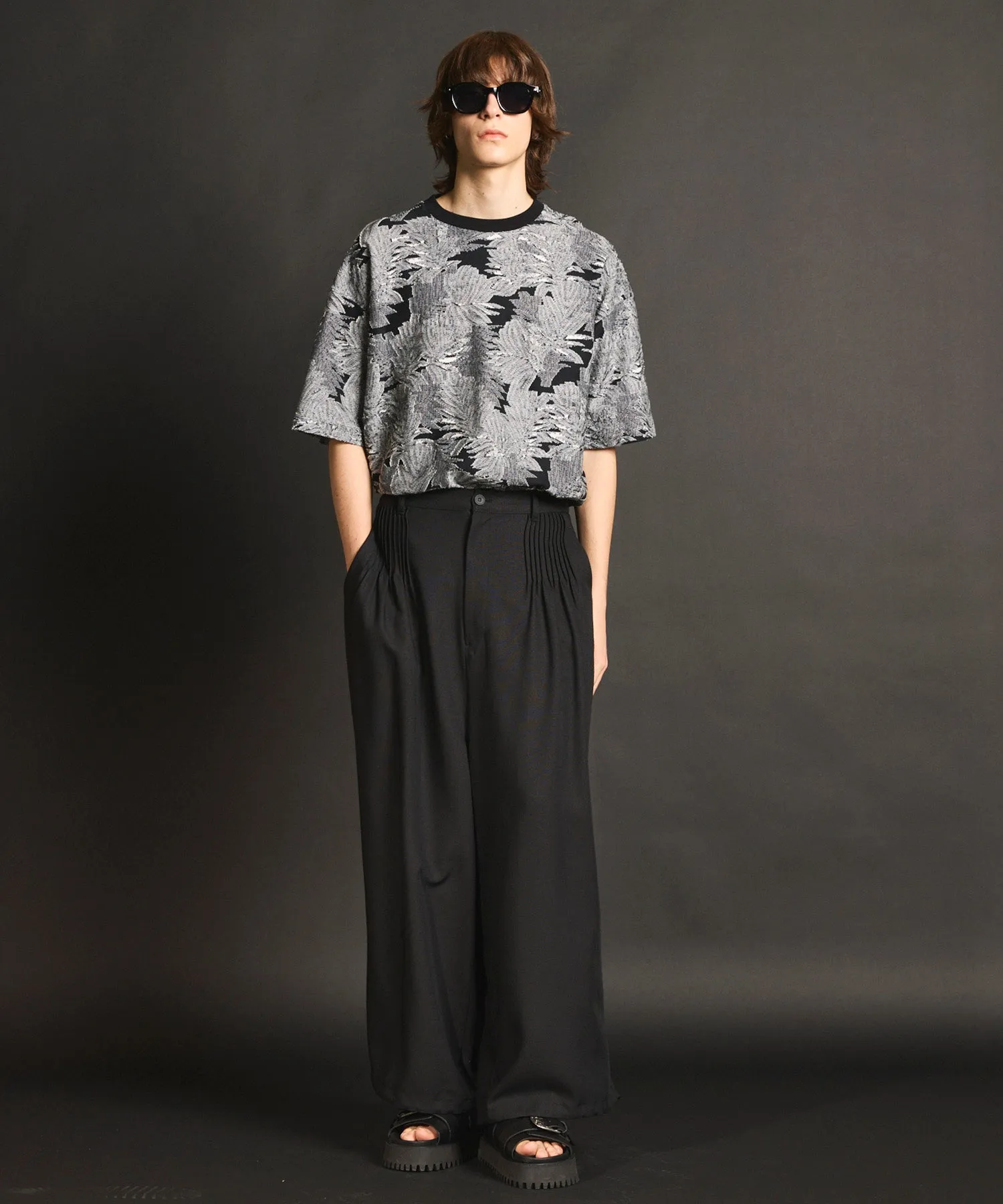 Buzzam-Tuck Prime-Wide Pants