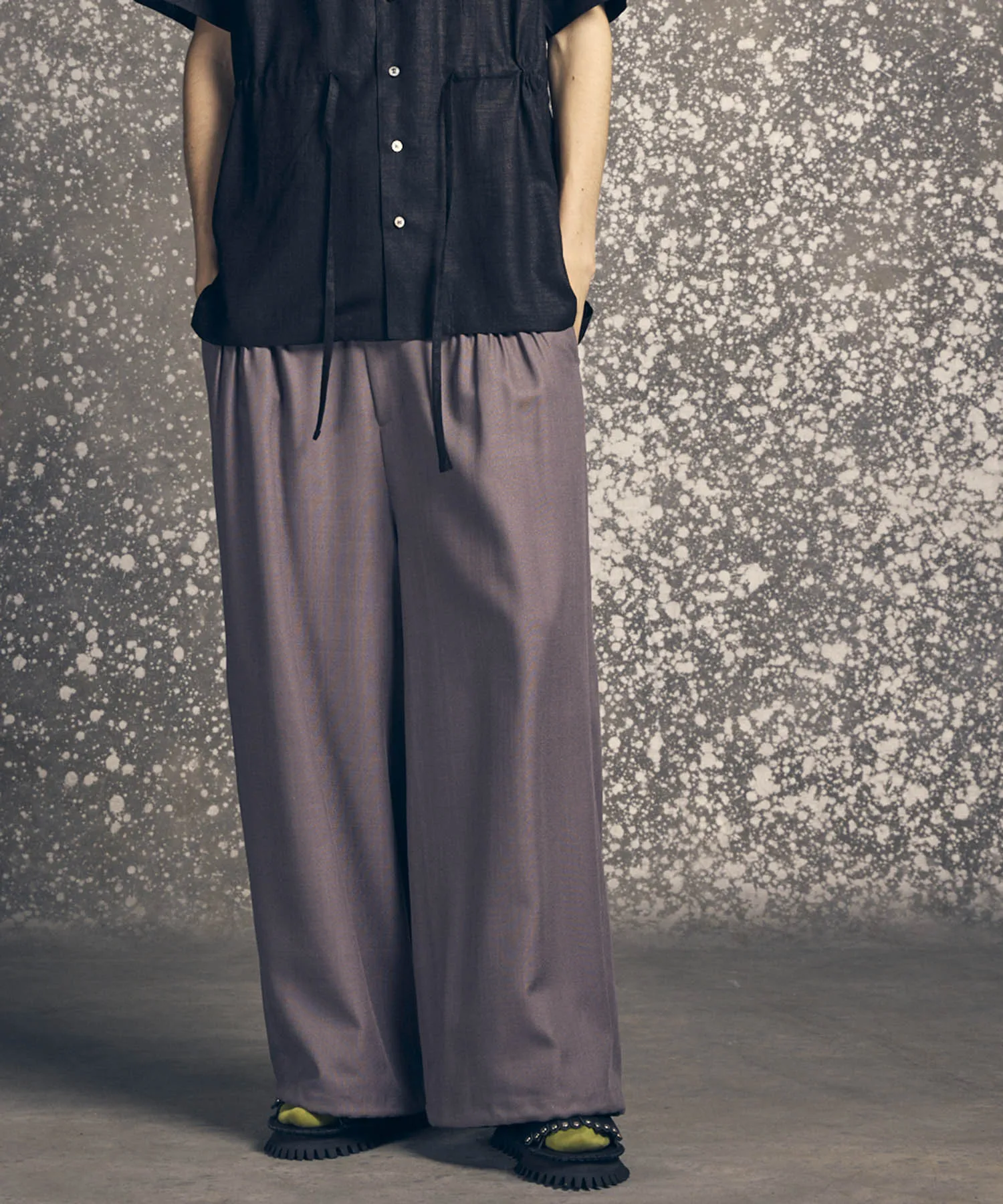 Buzzam-Tuck Prime-Wide Pants