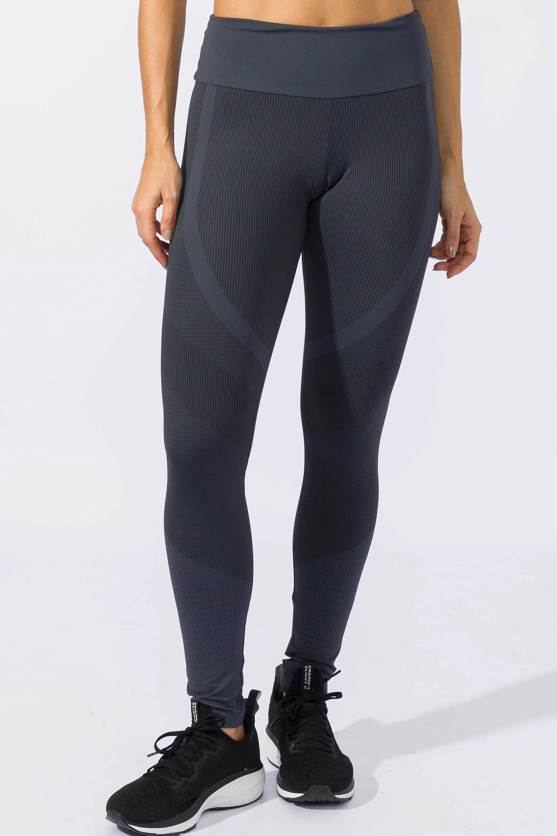 Calça Legging Modeladora Velocity Cinza