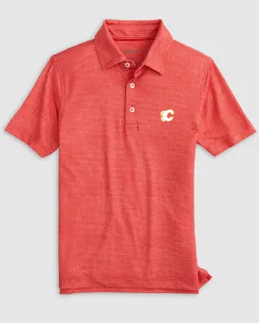 Calgary Flames Gibson Jr. Jersey Performance Polo