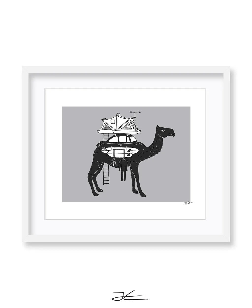 Camel Mobile - Print/ Framed Print