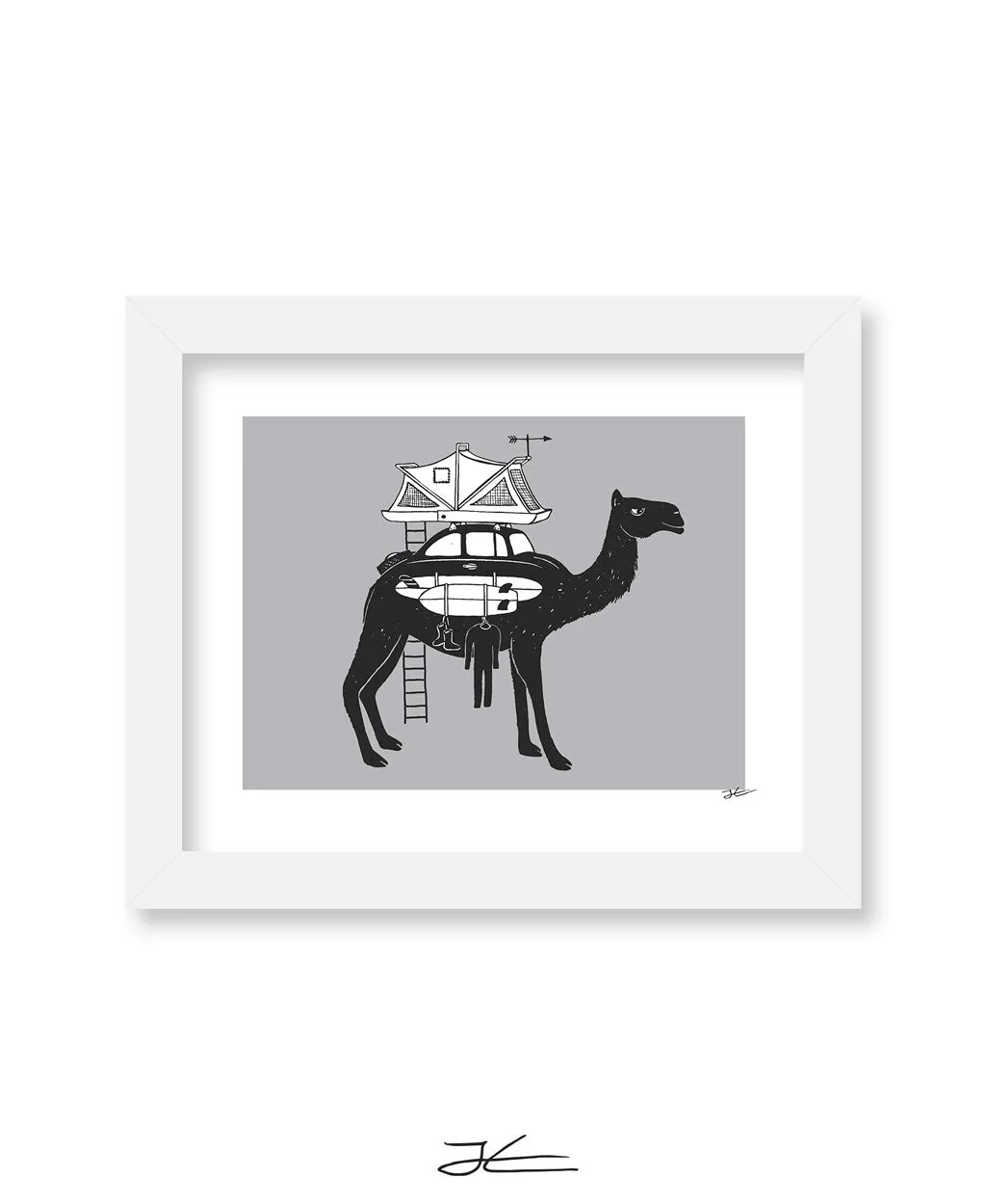 Camel Mobile - Print/ Framed Print