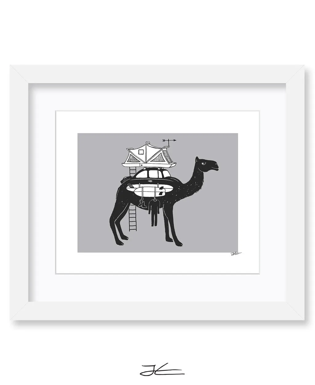 Camel Mobile - Print/ Framed Print