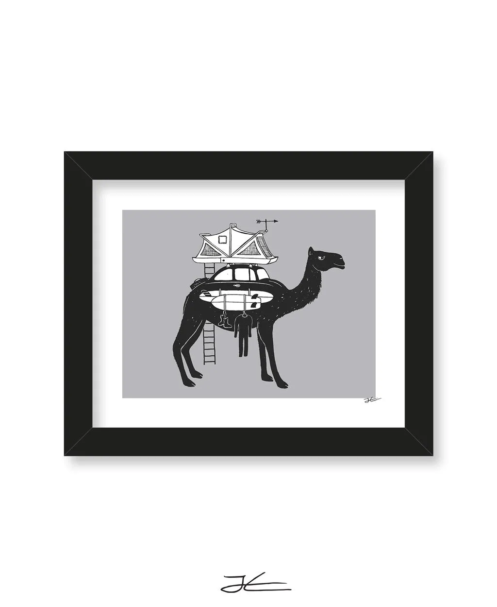 Camel Mobile - Print/ Framed Print