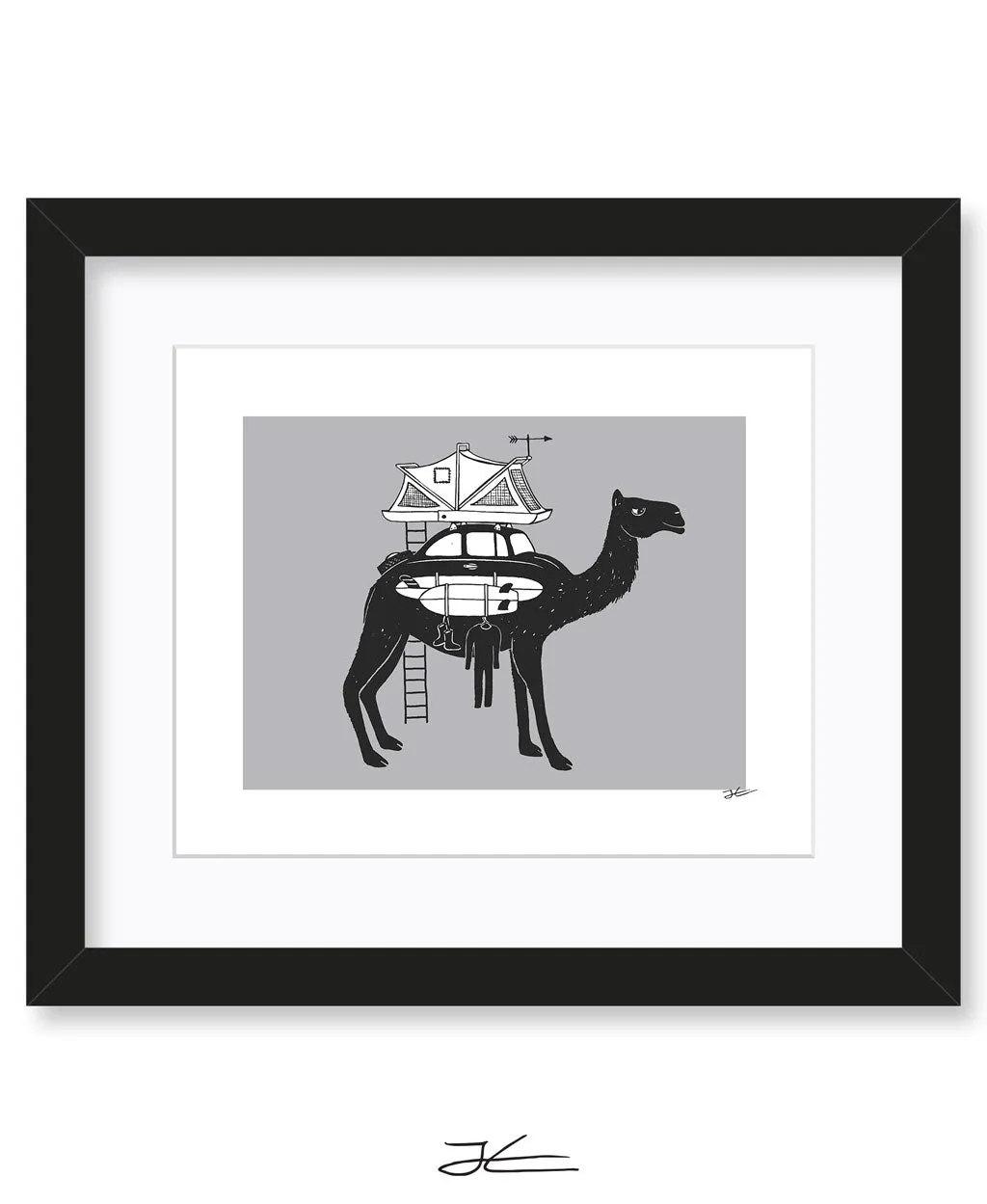 Camel Mobile - Print/ Framed Print