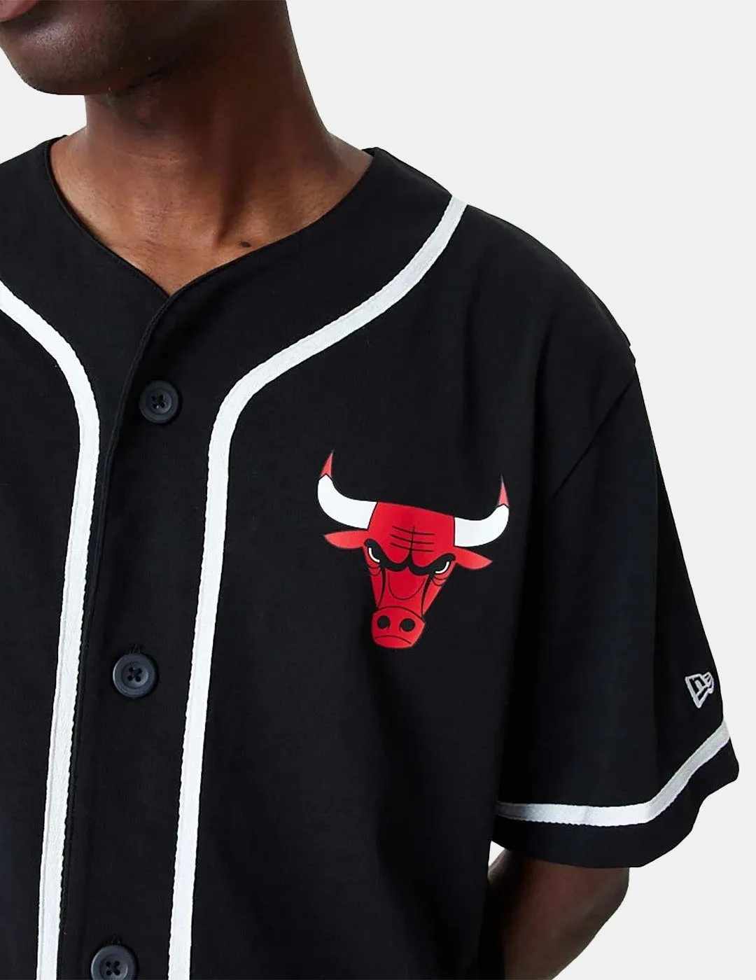 Camisa New Era NBA Chicago Bulls Negro