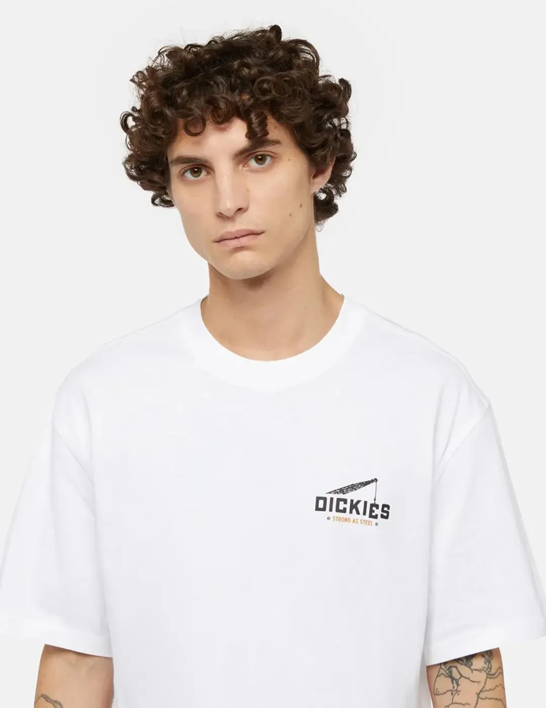 Camiseta Dickies Industrial Zone Blanco