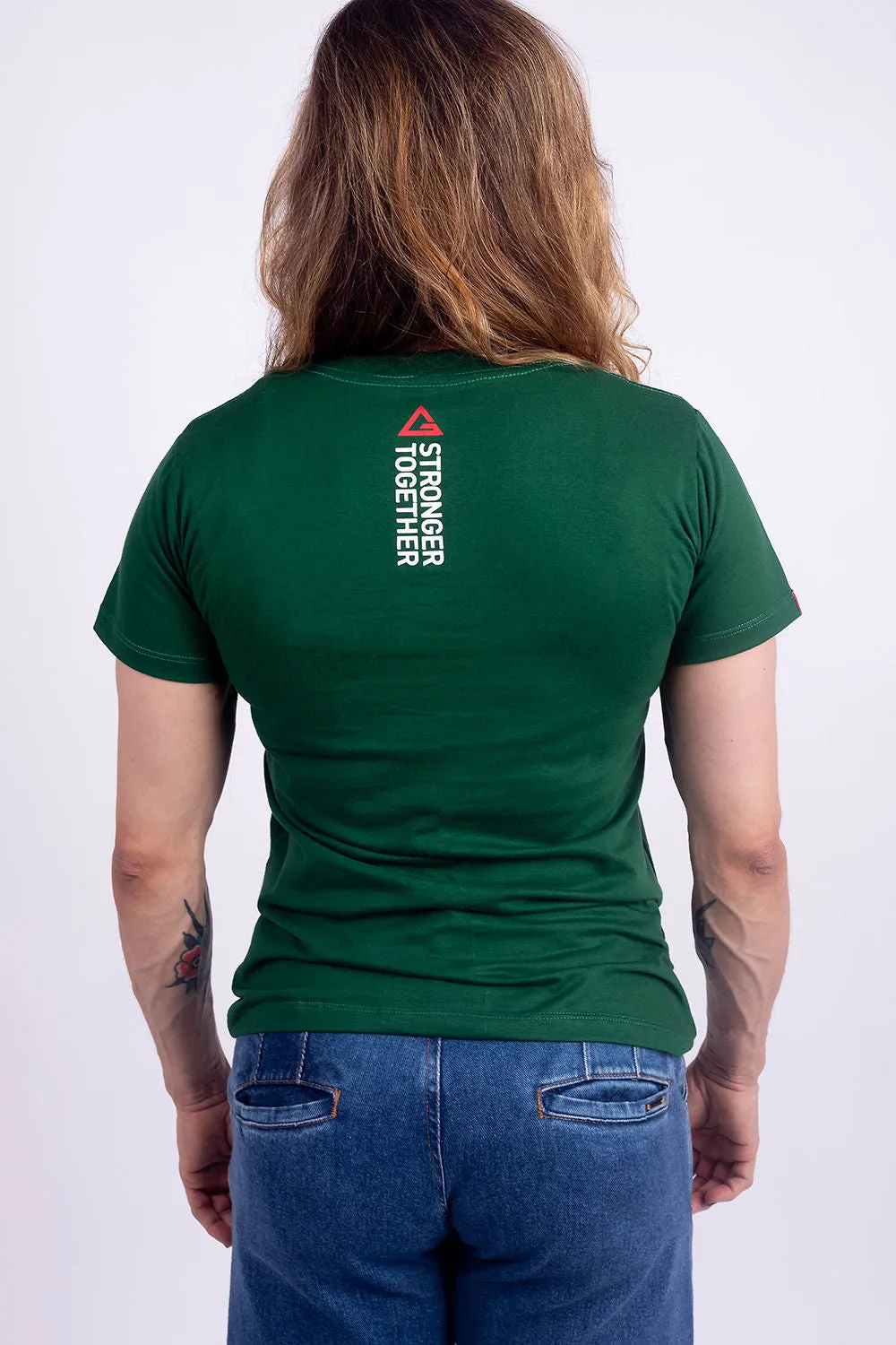 Camiseta Legado Bra Feminina - Verde