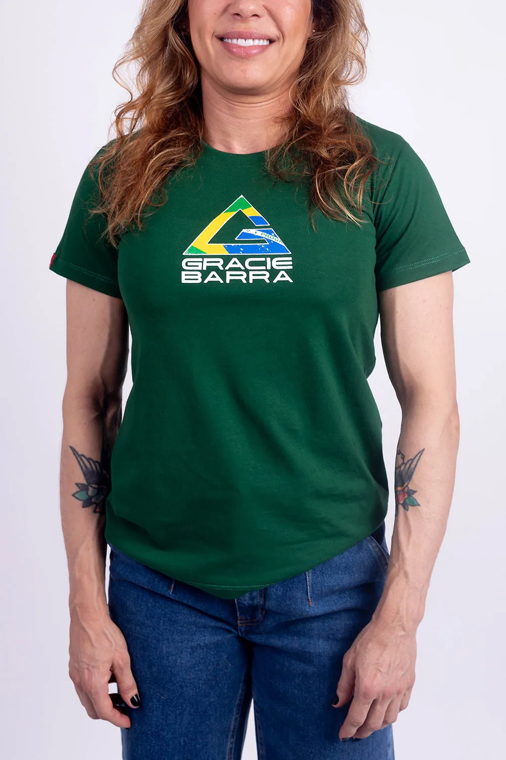 Camiseta Legado Bra Feminina - Verde