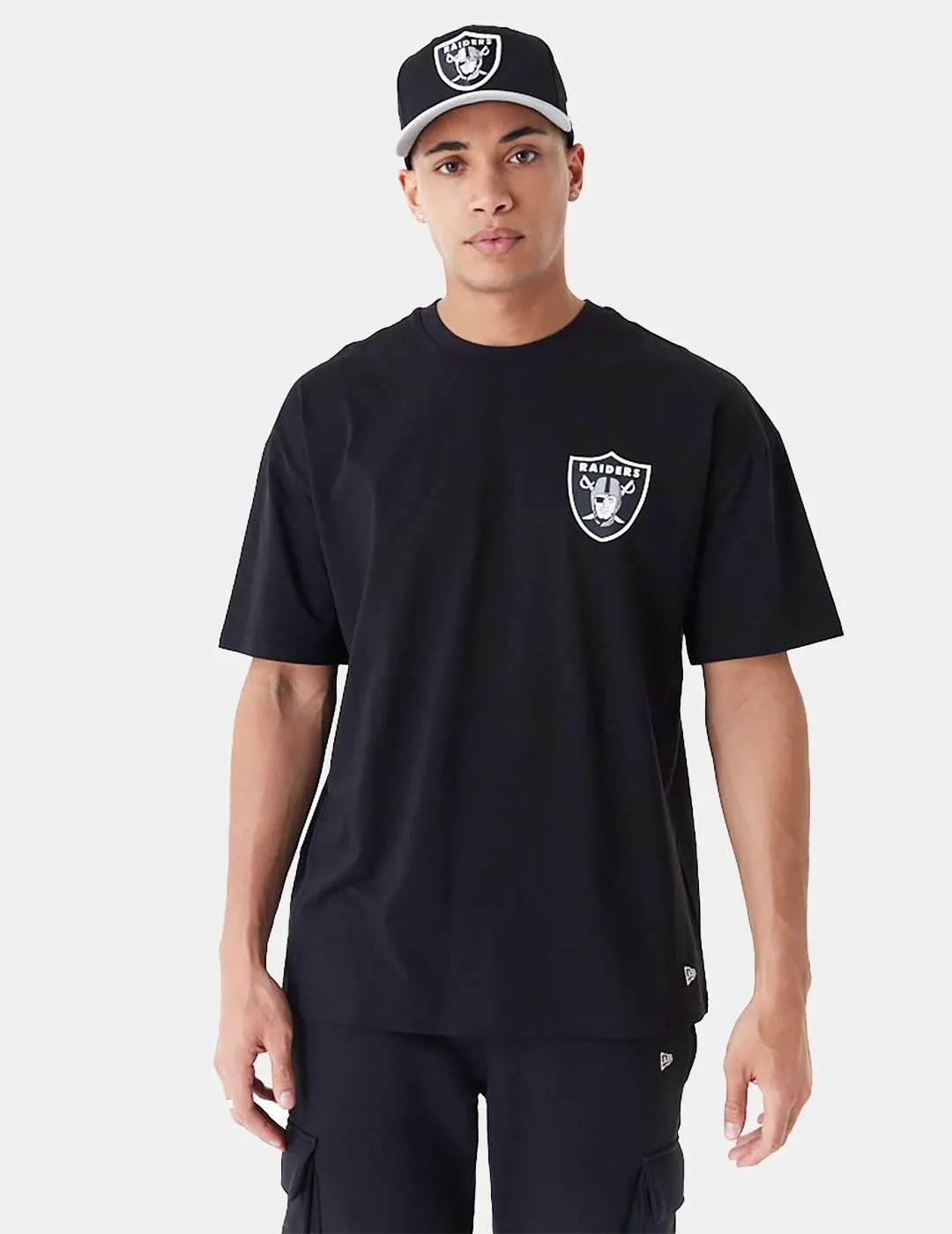 Camiseta New Era Nfl Drop Shoulder Raiders