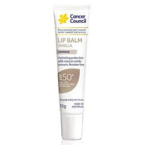 CANCER COUNCIL -  Lip Balm SPF50  (15 g)