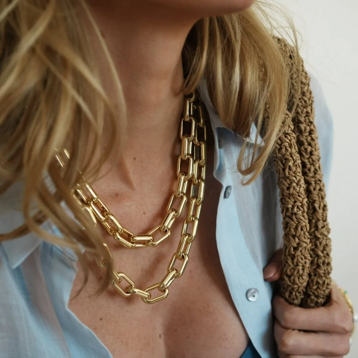 CANNES GOLDEN LINK CHOKER