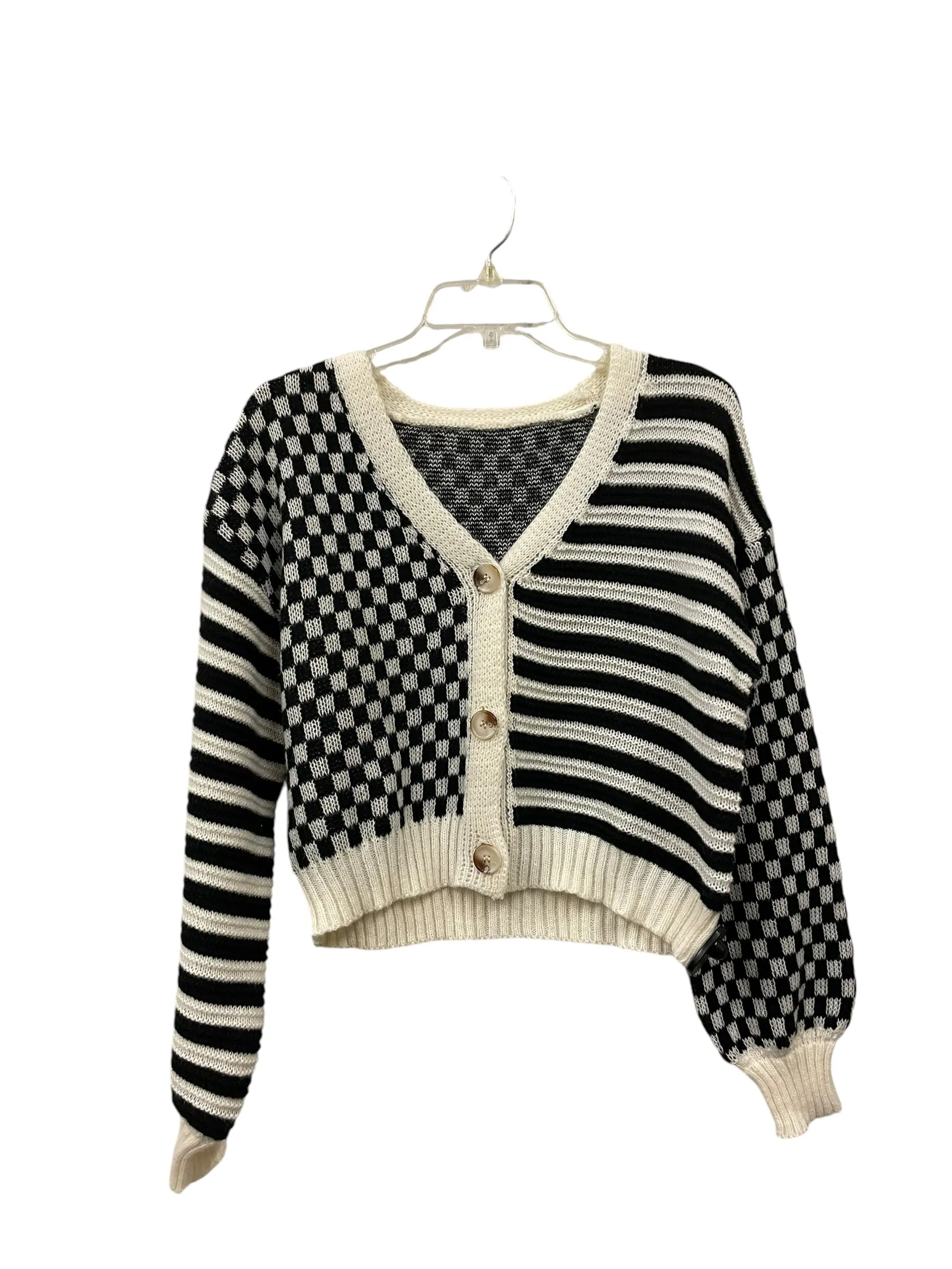 Cardigan By Clothes Mentor In Black, Size: S