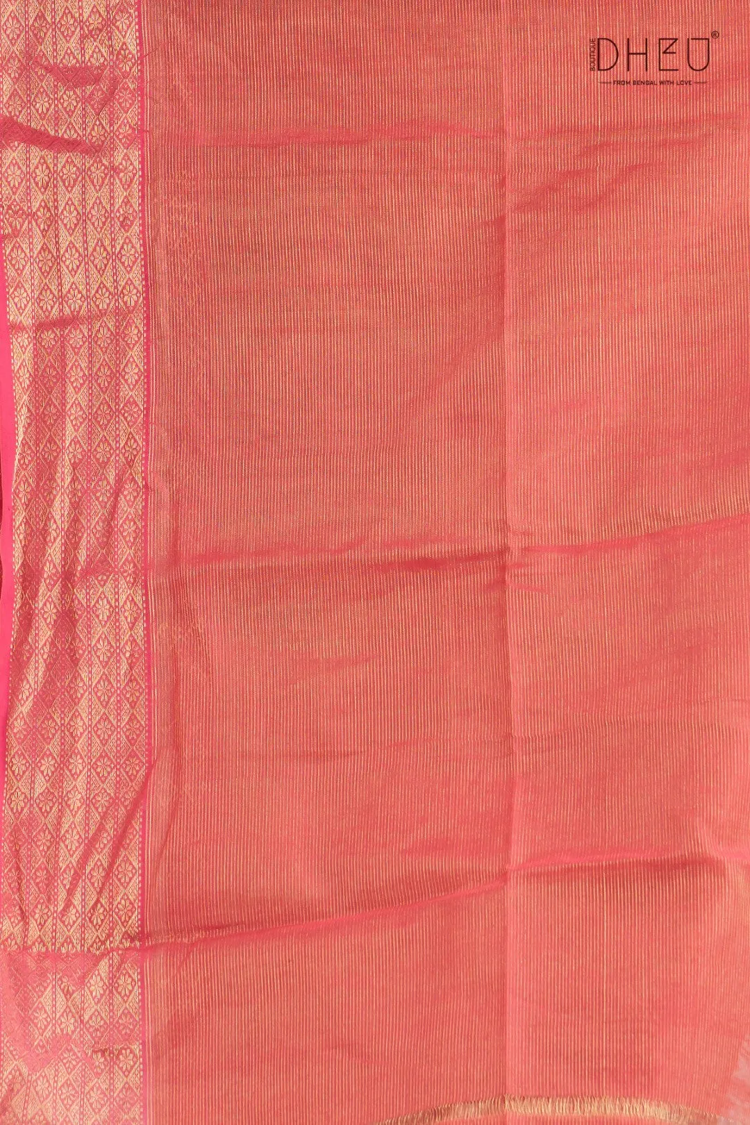 Carnation- Designer Handloom Silk Saree