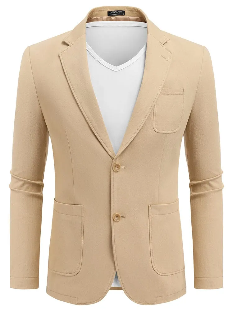 Casual Cotton Blazer Jacket (US Only)