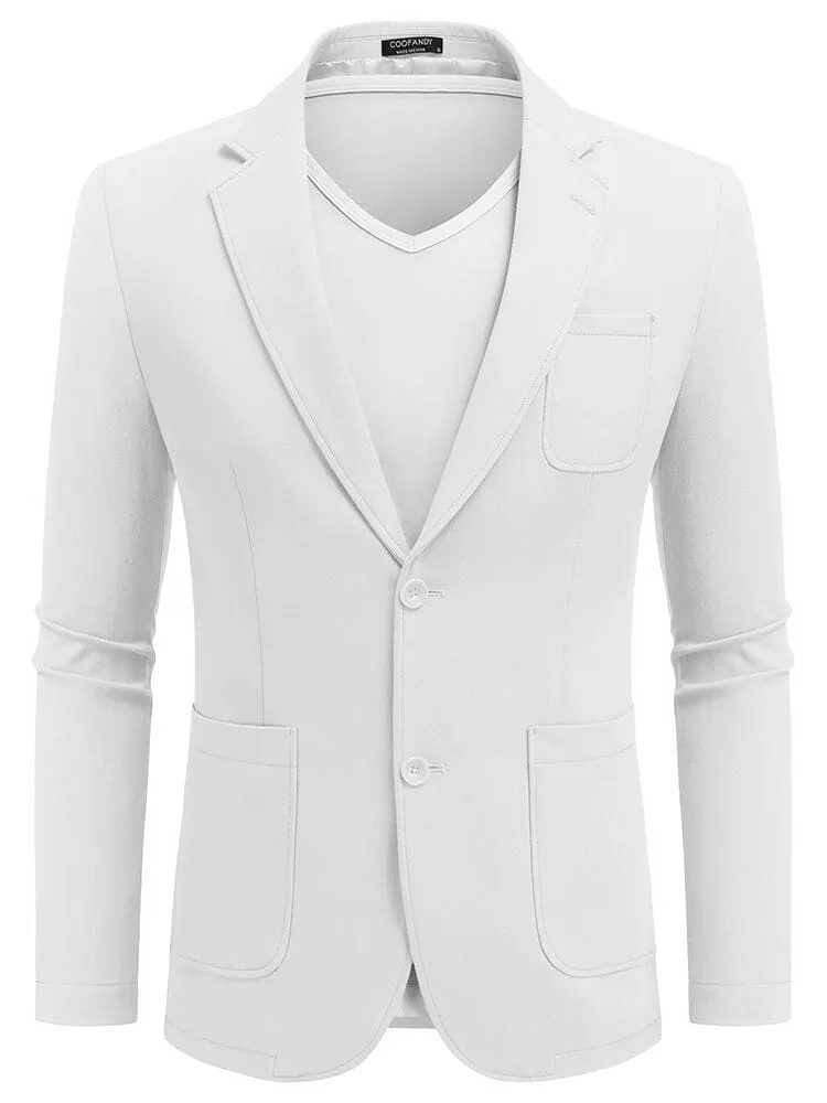 Casual Cotton Blazer Jacket (US Only)