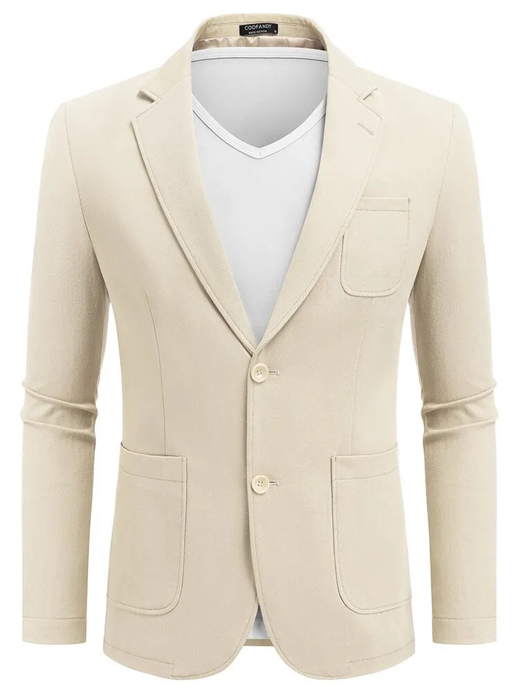 Casual Cotton Blazer Jacket (US Only)