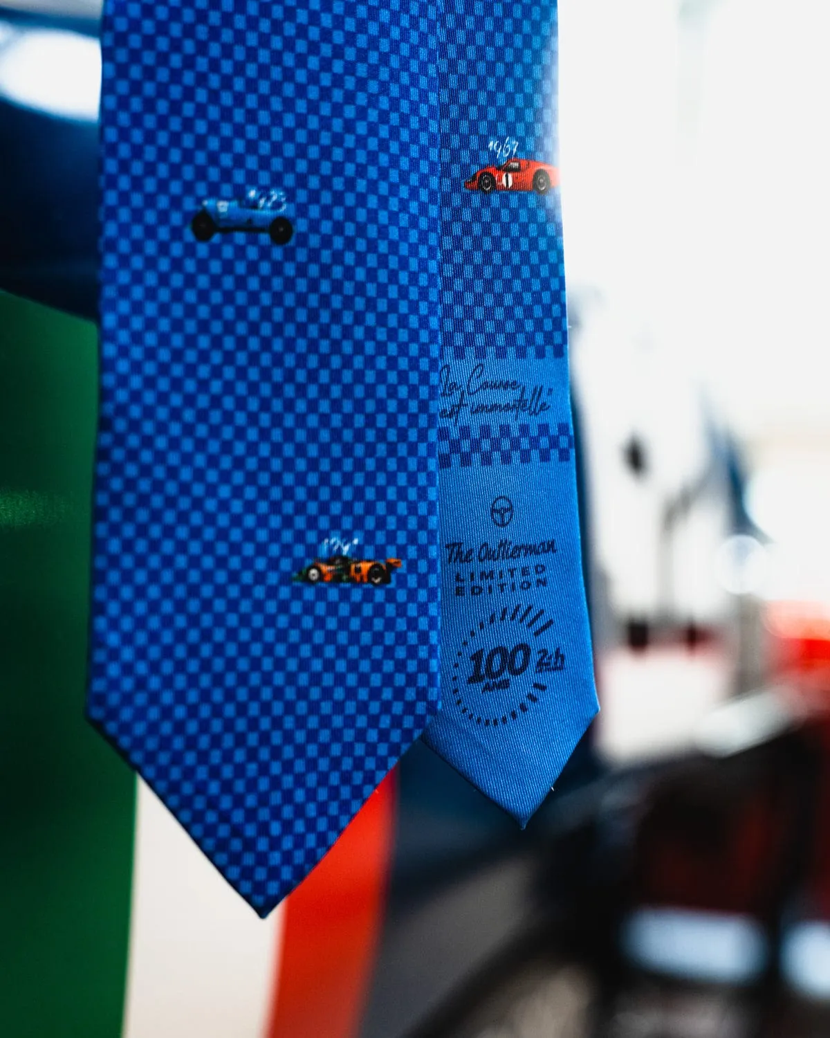 CENTENARY | 24 Hours of Le Mans - Silk Tie - Blue/Red