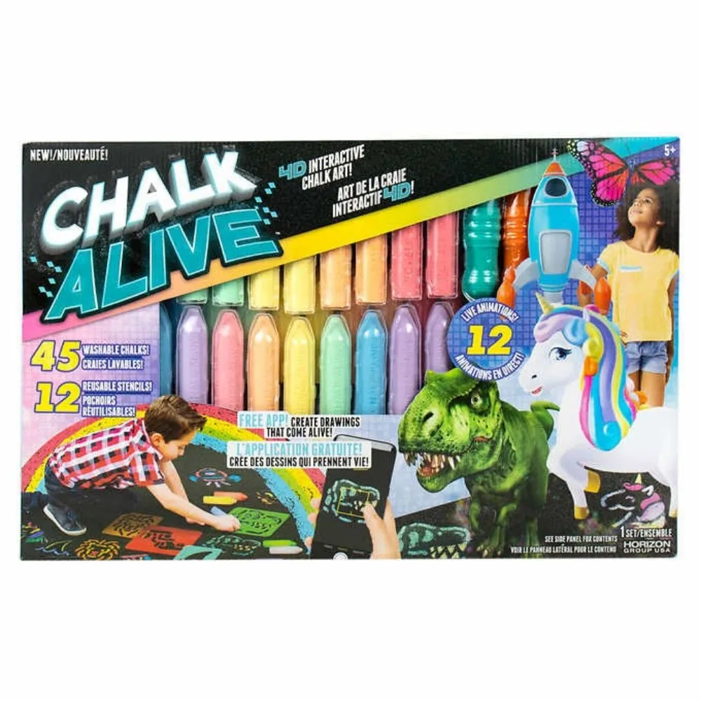 Chalk Alive™ Kit de créations interactives artistiques à la craie