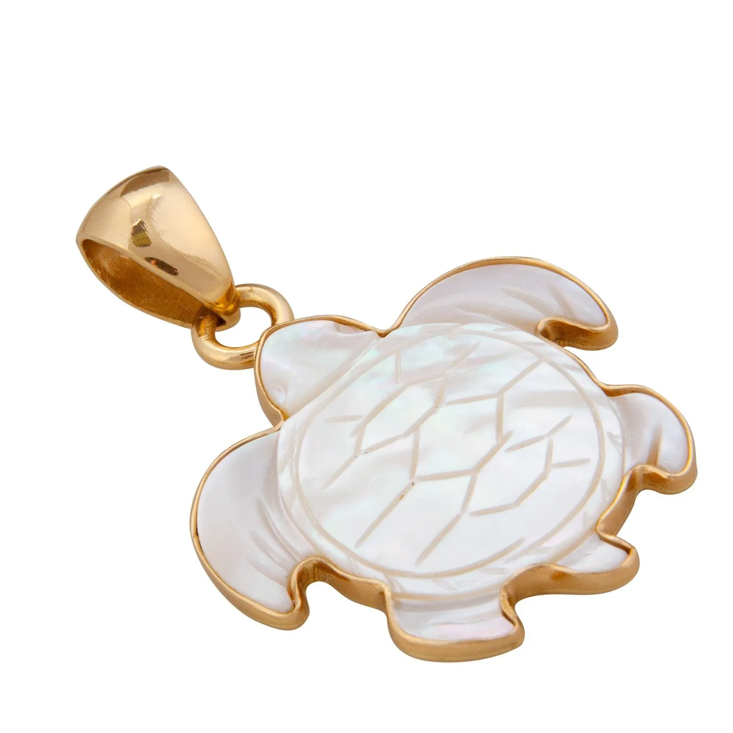 Charles Albert Alchemia - Mother of Pearl Turtle Pendant