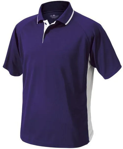 Charles River Color Blocked Wicking Polo