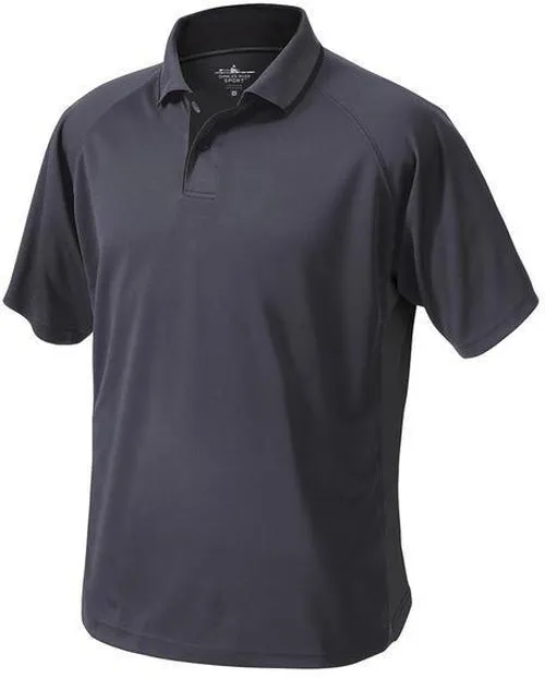 Charles River Color Blocked Wicking Polo