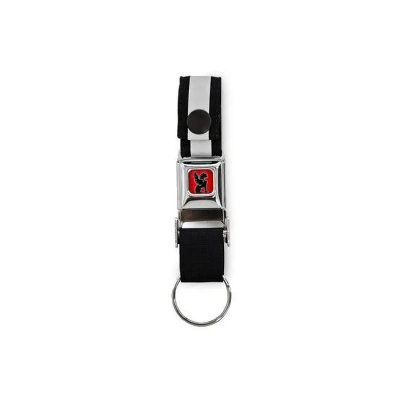 Chrome Mini Buckle Key Chain