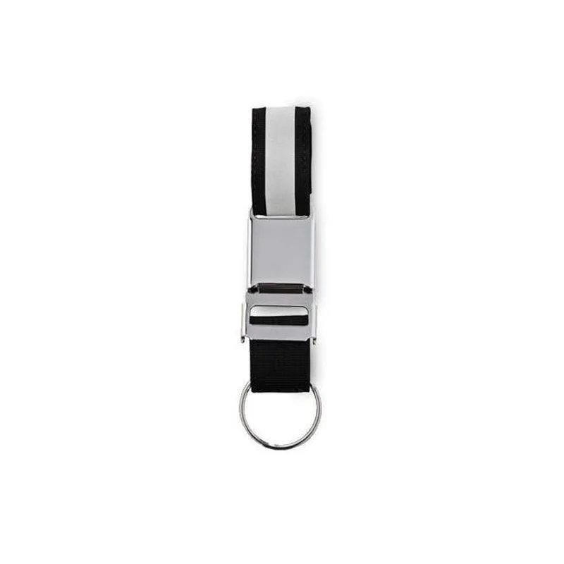 Chrome Mini Buckle Key Chain