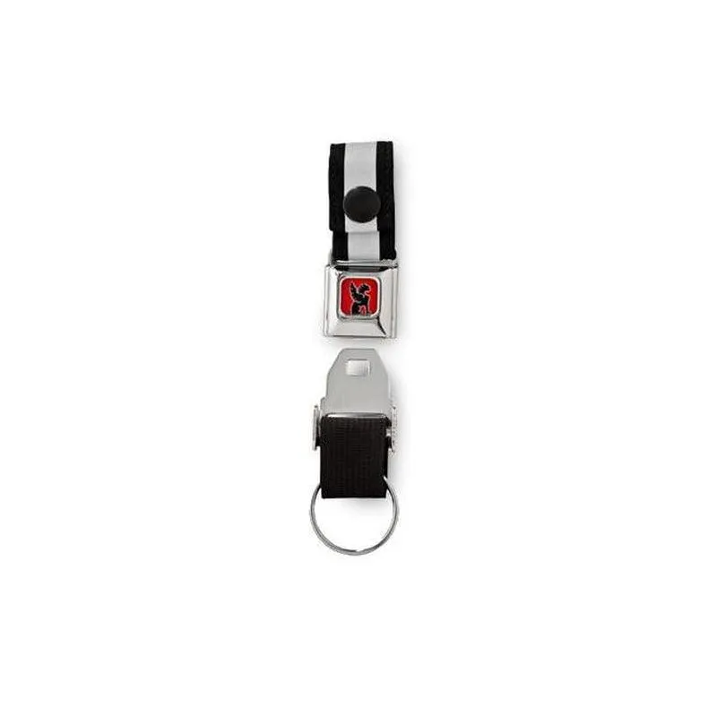 Chrome Mini Buckle Key Chain