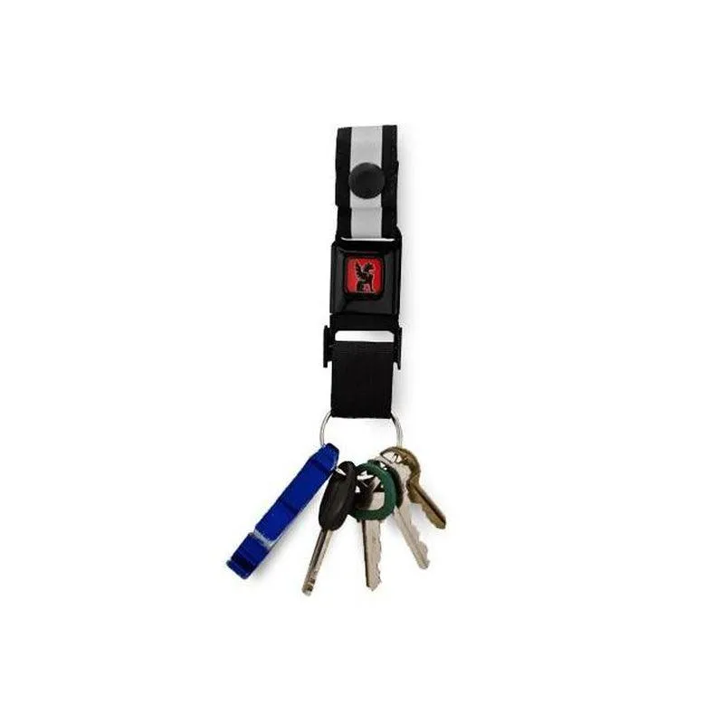 Chrome Mini Buckle Key Chain