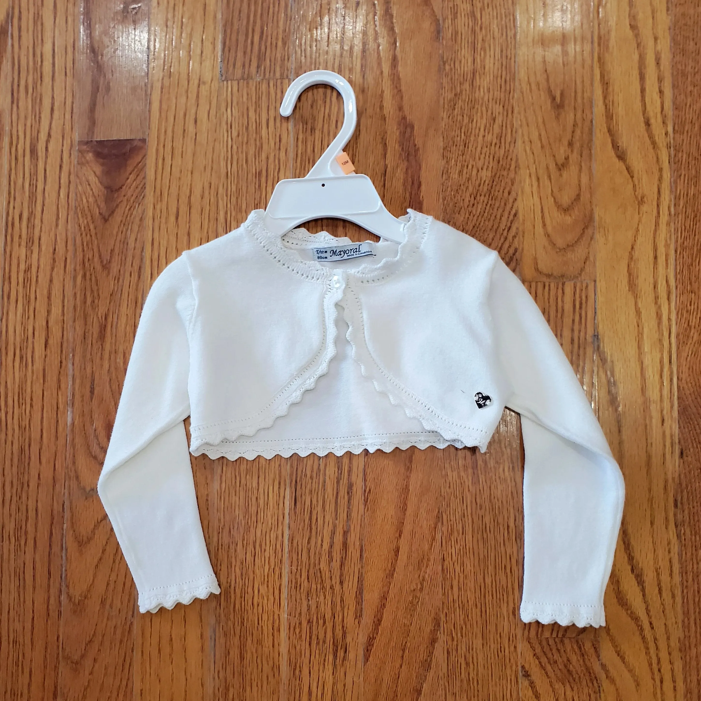 CLEARANCE Mayoral Cream Cardigan